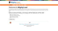 Desktop Screenshot of mightyload.com